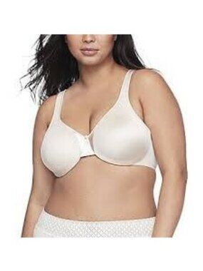 Warners Bra Signature Support Satin Underwire Size 44DD  35002A Stretch Unlined